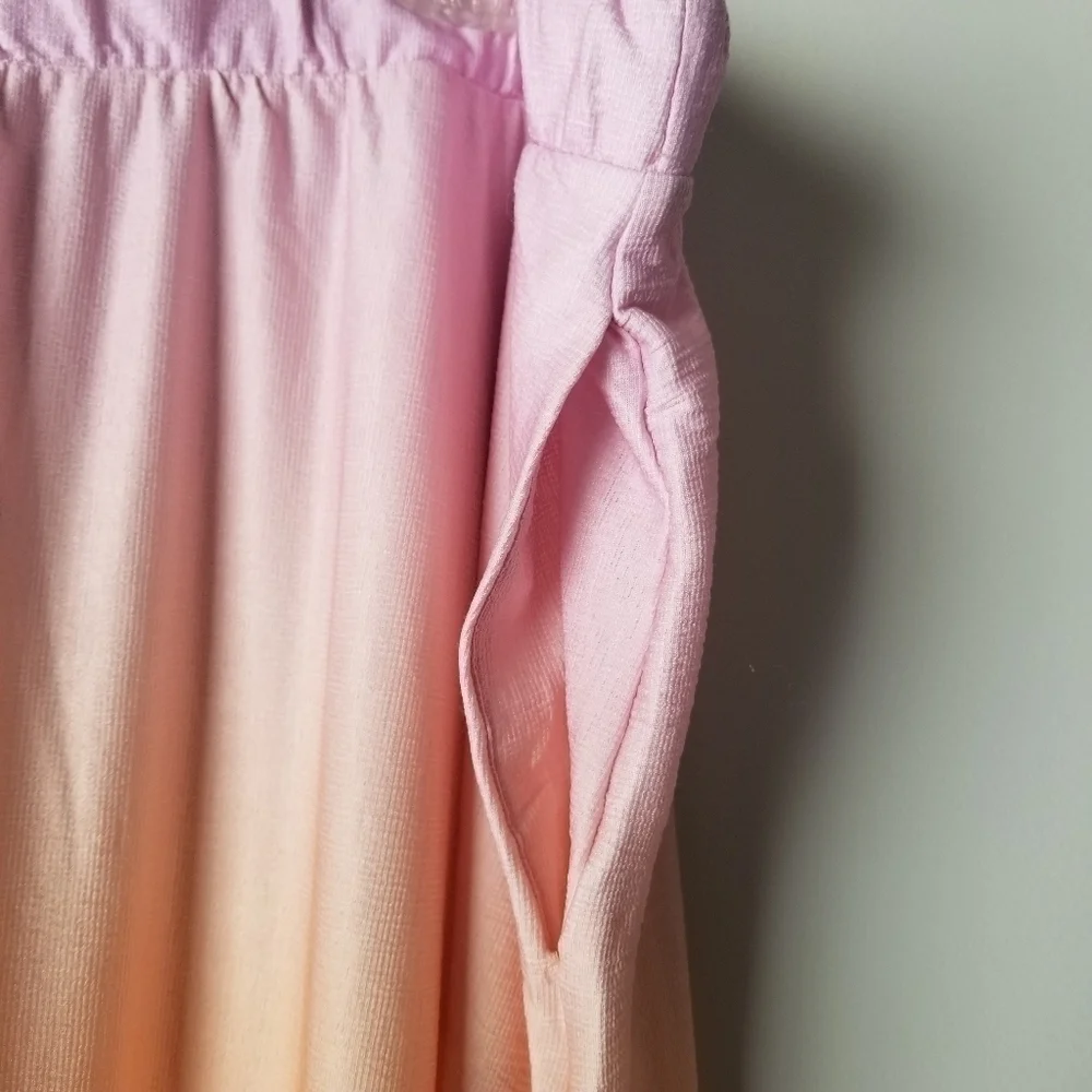 NWT Cato Pastel Ombre Maxi Skirt with Pockets Size 22/24W